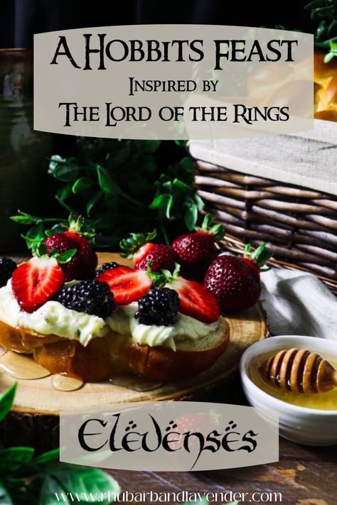 Hobbit Feast, Whipped Brie, Hobbit Food, Medieval Recipes, Late Morning, Braided Bread, Second Breakfast, Morning Snack, Dinner Themes