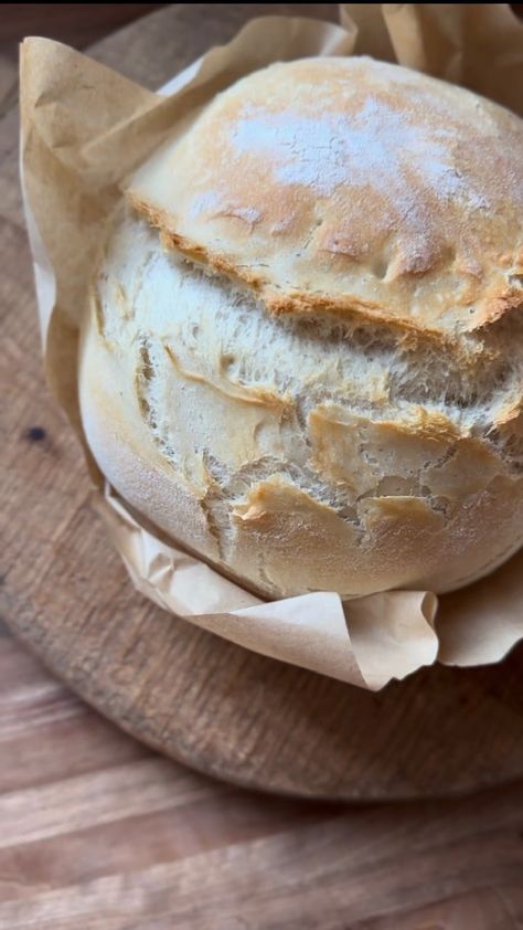 Dutch Oven Crusty Bread Dutch Oven Crusty Bread The Vanilla Tulip, Vanilla Tulip Farmhouse, The Vanilla Tulip Farmhouse, Vanilla Tulip Farmhouse Bread, Dutch Oven Crusty Bread, Culinary Dishes, Homestead Cooking, Crusty Bread Recipe, Diy Bread