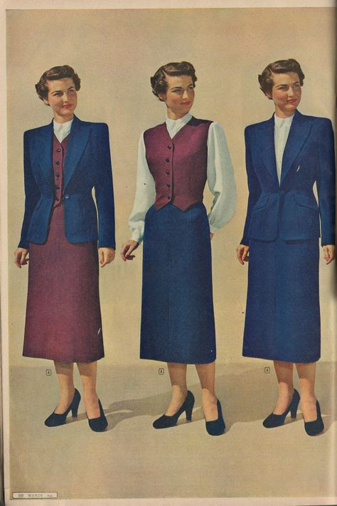 1950s Secretary, Dory Costume, Professor Plum, 1950s Glamour, Wardrobe List, 1930s Fashion Women, Vintage Outfit Inspiration, Fashion 40s, 1950s Woman