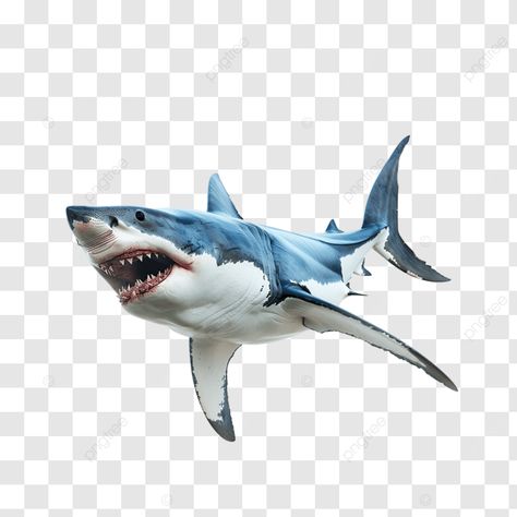 a big shark isolated on transparent background sharkm dolphinm fish png Shark Images, Transparent Fish, Fish Png, Big Shark, Transparent Image, Layer Mask, Editing Background, Illustration Artwork, Png Transparent