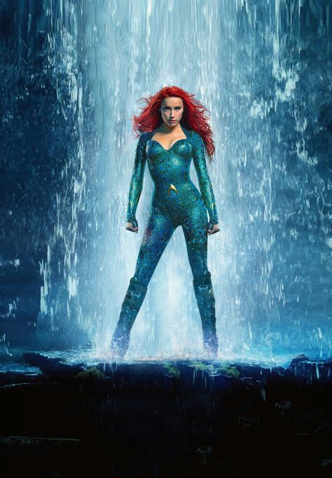 Queen Mera, Mera Dc, Dc Movies, Comic Movies, Marvel Vs, Amber Heard, Dc Heroes, 영감을 주는 캐릭터, Aquaman