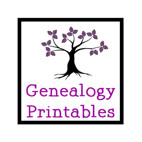 Ancestry Printables, Family History Printables, History Printables, Make A Family Tree, Family Tree Printable, Family History Projects, Irish Genealogy, Ancestry Family Tree, Genealogy Websites