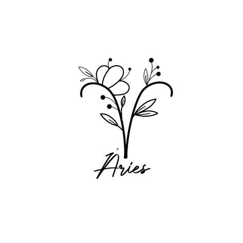 Let Them Rose Tattoo, Aries Inspired Tattoo, Aries Sign Tattoo, Zodiac Aries Art, Fire Sign Tattoo, Aries Tattoo Ideas, Aries Symbol Tattoos, Aries Zodiac Tattoos, Aries Ram Tattoo