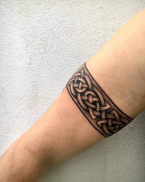 Top 69 Best Celtic Tribal Tattoo Ideas - [2021 Inspiration Guide] Celtic Ring Tattoo For Men, Celtic Sailors Knot Tattoo, Celtic Elbow Tattoo, Viking Bracelet Tattoo, Nordic Band Tattoo, Celtic Bracelet Tattoo, Tattoo Ideas Band, Celtic Arm Band Tattoo, Celtic Tattoos For Men Irish