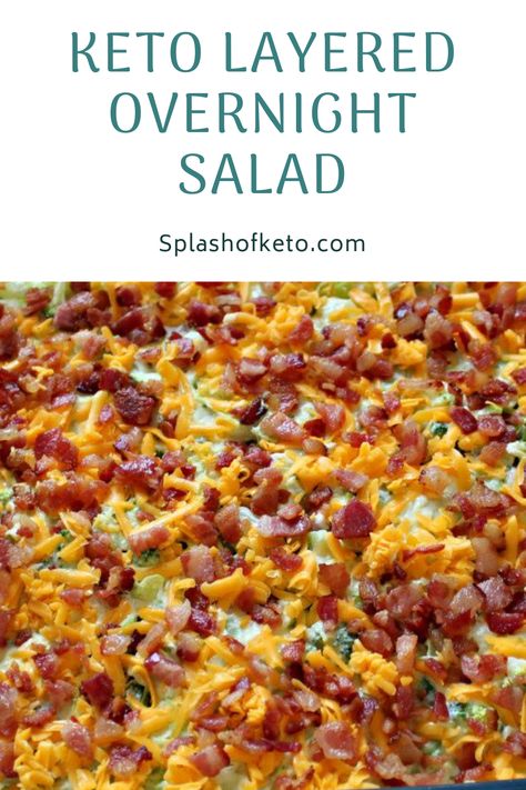 Keto Layered Salad, Keto Sides For Potluck, Keto Seven Layer Salad, Keto Potluck Recipes Crockpot, Easy Keto Potluck Dishes, Keto Potluck Recipes Easy, Potluck Keto Recipes, Potluck Dishes Keto, Keto Potluck Dishes