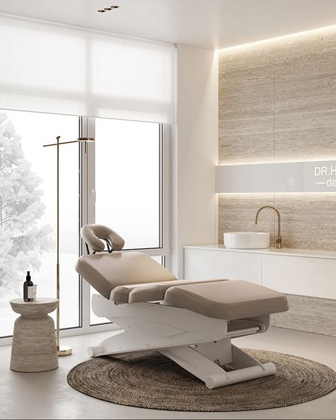 Medical Clinic Design, Dentist Office Design, Esthetician Room Decor, Dental Office Design Interiors, Spa Interior Design, Medical Office Design, Dental Office Decor, Clinic Interior Design, Spa Interior