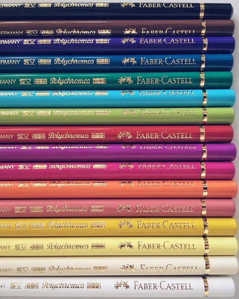 Faber-Castell Polychromos Drawing Equipment, Faber Castell Pencil, Faber Castell Polychromos, Spring Color Palette, Art Pencils, Coloring Supplies, Tattoo Art Drawings, Faber Castell, Colored Pencil