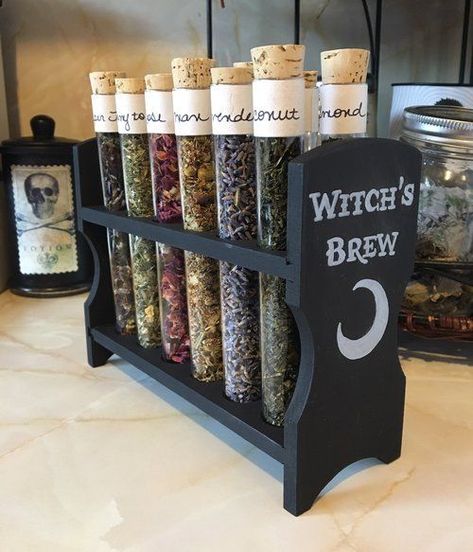 Tee Organisation, Witchcraft Shop, Tea Organizer, Tea Organization, Magia Das Ervas, Hemma Diy, Witch Craft, Witch's Brew, Witchy Crafts