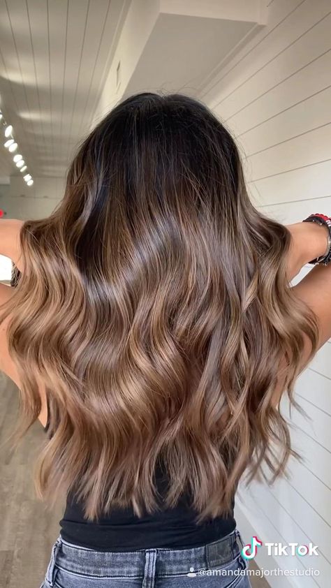 Light Brown Hair Styles, Brown Hair Styles, Rambut Brunette, Brunette Balayage, Hairstyle Tutorials, Hair Color Light Brown, Brunette Balayage Hair, Haircut Styles, Brown Hair Balayage