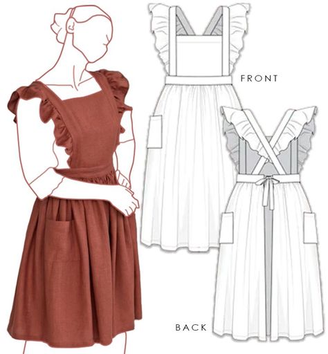 #sewingpatterns,#sewing,#diy,#crafts,#handmade,#fabric,#fashion,#sewingproject,#sewinglove,#sewingaddict Skirt Sewing Pattern Free, Elegant Bodysuit, Clothing Sewing Patterns Free, Sewing Patterns Skirt, Basic Dress Pattern, Dress Sewing Patterns Free, Beginner Sewing Patterns, Summer Dress Patterns, Apron Sewing Pattern