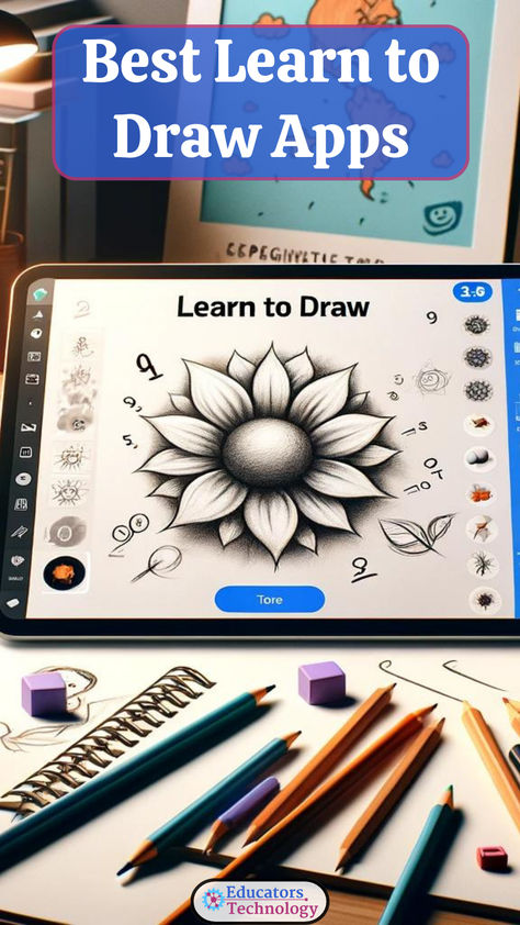 🎨 Unleash your students' creativity with our top picks for learn-to-draw apps! Perfect for integrating art into your curriculum and giving wings to imagination. ✏️🌈 #ArtEducation #EdTech #CreativeLearning #educatorstechnology https://www.educatorstechnology.com/2017/11/learn-to-draw-apps.html Doodle Art, Art Education, Educational Technology, Creative Learning, Mobile Technology, I Know It, Learn To Draw, Art Designs, To Draw