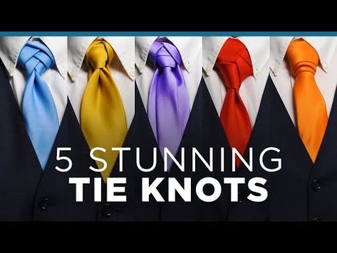 Learn 30 different ways to tie a necktie with step-by-step guides and instructions – from classic tie tying methods to adventurous knots and everything in between. 4 In Hand Knot Tie, Tie Tying Men Necktie Knots, How To Tie A Tie, Types Of Tie Knots, Different Tie Knots, Knot Tying Instructions, Tying A Tie, Tie Tying, Cool Tie Knots