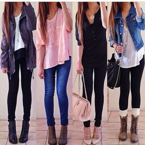 Follow me loves ill follow back xo brooklynn ♡ 2017 Outfits, Mode Casual, School Fashion, Looks Vintage, Fall Winter Outfits, Outfits Casuales, School Outfits, Outfits For Teens, Cute Fashion