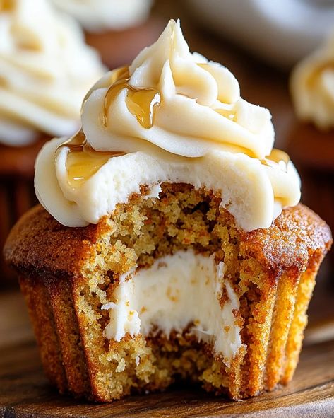 Carrot Cake Cheesecake Cupcakes with Maple Frosting Carrot Cake Cupcakes Decorating Ideas, Old Fashioned Butter Mints Recipe, Carrot Cake Cheesecake Cupcakes, Hawaiian Roll French Toast, Carrot Cupcake Recipe, Homemade Holiday Treats, Mini Carrot Cake, Hawaiian Roll, Maple Frosting