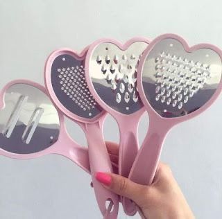 Pink Kitchenware, Pink Kitchen Aesthetic, Pink Pots, Heart Core, Chic Coquette, Pink Kitchen Decor, Kitchen Pink, Cute Furniture, Future Apartment Decor