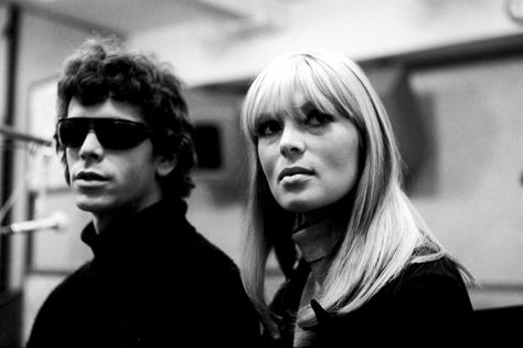 Lou Reed & Nico by Steve Schapiro, 1966 Christa Päffgen, The Velvet Underground & Nico, The Velvet Underground, Chelsea Hotel, Top Albums, Mazzy Star, Lou Reed, Rock And Roll Bands, I'm With The Band