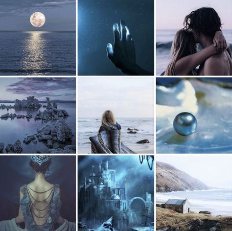 Sea Moodboard, The Changeling, Moodboard Aesthetic, Mood Boards, Literature, Mermaid, Collage, Movie Posters, Color