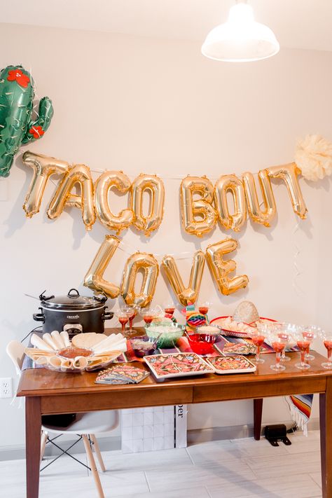 Taco Bout Love, Mexican Themed Party, Engagement Party Themes, Fiesta Bridal Shower, Wedding Shower Themes, Fiesta Wedding, Cactus Party, Tacos And Tequila, Bachelorette Party Planning