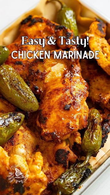 Jalapeno Chicken Marinade, Jalapeno Pickled, Easy Marinades, Pickled Jalapeño, Chile Jalapeño, Jalapeno Chicken, Tasty Chicken, Chicken Marinade, Pickling Jalapenos