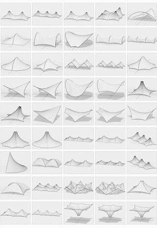 Pavilion Architecture, Membrane Structure, مركز ثقافي, Eksterior Modern, Tensile Structures, Concept Models Architecture, Pavilion Design, Desain Lanskap, Architecture Concept Diagram