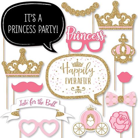 Princess Photo Booth, Birthday Party Photo Booth, Funny Photo Booth, Crown Baby Shower, Diy Photo Booth Props, Party Photo Booth Props, Travel Party Theme, Crown Pink, Photobooth Props