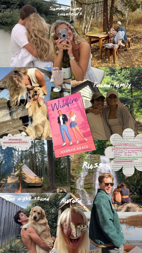 #wildfirehannahgrace #wildfirehannahgraceaesthetic #wildfirehannahgracequotes #hannahgracebook #daydreamhannahgrace Summer Camp Counselor, Hannah Grace, Romance Series Books, Book Reading Journal, Fire Book, Shatter Me Series, Wild Fire, Romantic Books, Romance Series