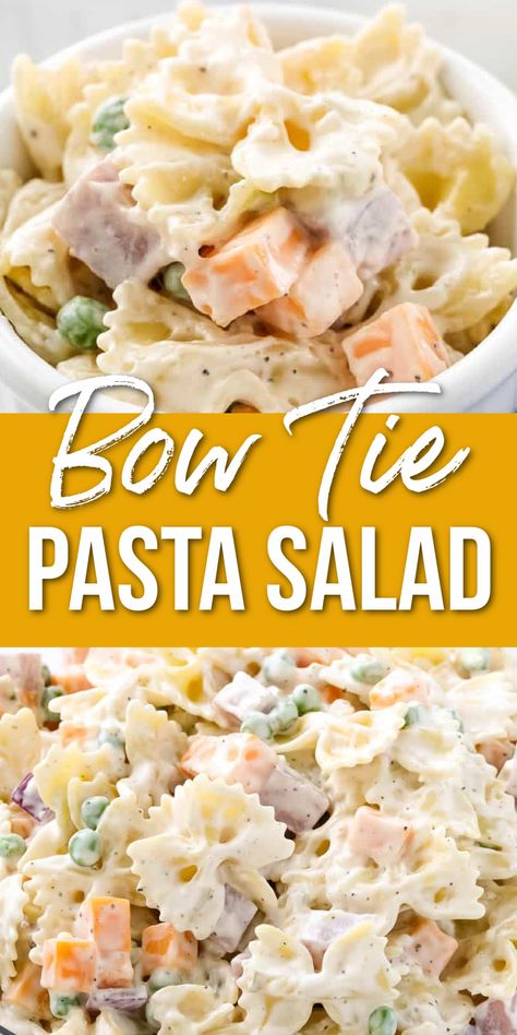 Bow Tie Ranch Pasta Salad, Easy Pasta Recipes Bowtie, Mini Farfalle Pasta Salad, Sweet Bowtie Pasta Salad, Cold Parmesan Bowtie Pasta Salad, Cold Bow Tie Pasta Salad Recipes, Minnie Bow Tie Pasta Salad, Pasta Salad Farfalle, Bow Tie Chicken Pasta Salad