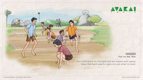 khokho Kho Kho Game Images, Kho Kho Game, Paperboat Memories, Relatable Drawings, Indian Childhood, Indian Games, Animals And Their Homes, Memory Drawing, Indians Game