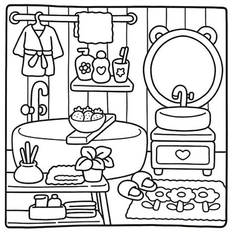 Diy Coloring Books, Hello Kitty Colouring Pages, Bobbie Goods, Coloring Pages Inspirational, Bear Coloring Pages, Hello Kitty Coloring, Detailed Coloring Pages, Printable Coloring Book, Easy Coloring Pages