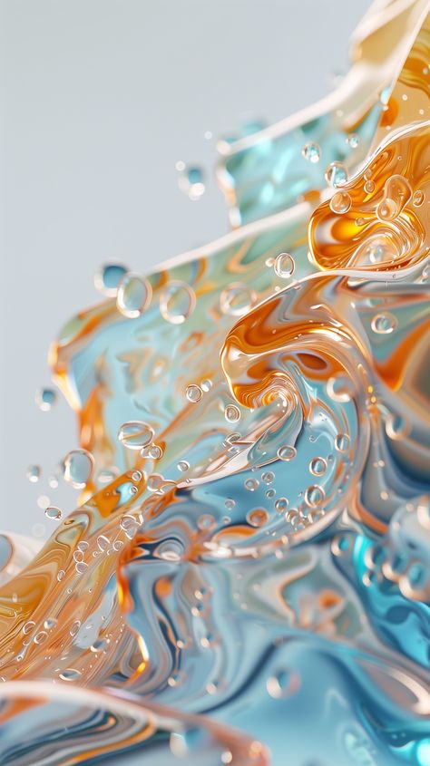 Make your iPhone and Android stand out with this dynamic liquid swirl wallpaper. 🌊🌀 Bold colors and fluid motion transform your screen into a vibrant digital canvas. Liquid Swirl Wallpaper, Fluid Aesthetic, 3d Lockscreen, Swirls Wallpaper, Summer Prints Wallpaper, 3d Liquid, Wallpaper Bold, Black And Gold Aesthetic, Island Wallpaper