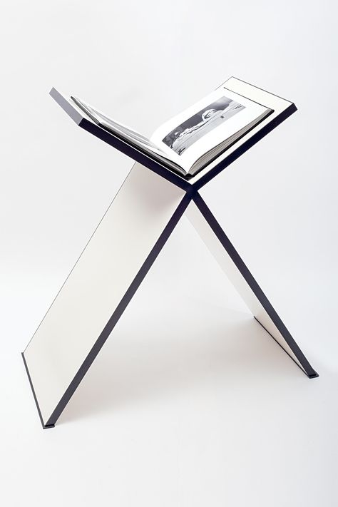 Assouline Makes the Perfect Book Stand | W Magazine Book Stand Design, Book Display Stand, Assouline Books, Book Holder Stand, Book Furniture, Magazine Stand, Flat Decor, Luxury Floor, Book Stand