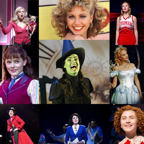 Musicals🎶💖 on Instagram: “some male and female leading roles! What’s your dream role? 💃 🕺 💃 #leads #leadingrole #dreamrole #sandy #ellewoods #elphaba #glinda #annie…” Elphaba Glinda, Elle Woods, Male And Female, Your Dream, Theater, Dreaming Of You, Movie Posters, On Instagram, Instagram