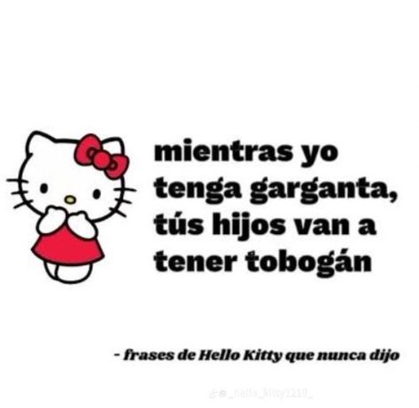 #memesdaily Hello Kitty Frases, Pingu Memes, Sms Language, Bad Memes, Crazy Funny Pictures, Cute Texts For Him, Text For Him, Spanish Memes