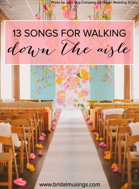 Processional Songs, Wedding Ceremony Songs, Wedding Ceremony Music, Ceremony Songs, Wedding Playlist, Walk Down The Aisle, Ceremony Music, Wedding Music, Wedding Songs