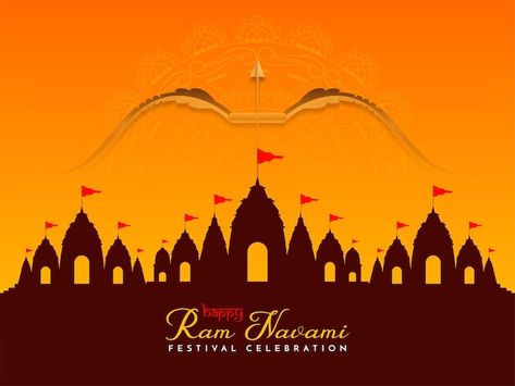 Ram Mandir Png, Gold Wallpaper Living Room, Temple Vector, Ram Temple, Whatsapp Background, Hanuman Wallpapers, Temple Bells, Ram Navami, Traditional Invitation