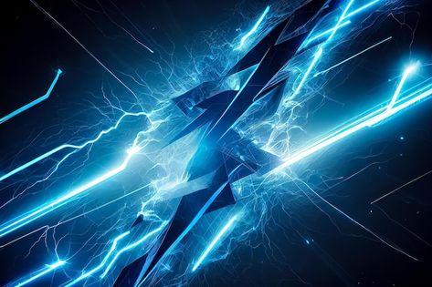 Abstract background lightning bolts in t... | Premium Photo #Freepik #photo #thunder-storm #thunder-background #lightning-strike #thunderstorm Thunder Background For Editing, Blue Lightning Background, Lightning Background Aesthetic, Thunder Background, Power Background, Lightning Background, Thunder Strike, Thunder Bolt, Thunder Storm