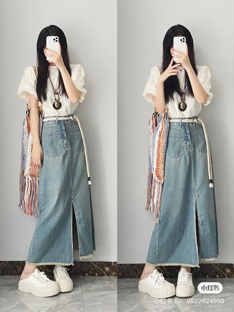 Boho Inspo Fashion, Indonesian Outfit, Dystopian Fashion, Fairy Outfit, Simple Style Outfits, Dress Name, Cute Dress Outfits, Fashion Hacks Clothes, Outfit Casual