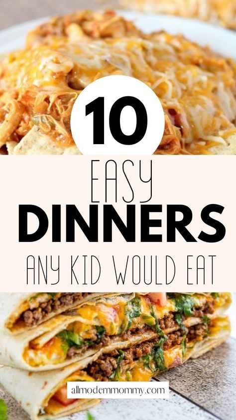 Easy Picky Eater Recipes, Dinner For Picky Eaters Kids, Easy Kid Dinners Picky Eaters, Easy Picky Eater Dinner, Family Dinners For Picky Eaters, Healthy Family Dinners For Kids, Dinners Kids Will Love, Food Kids Will Eat, Toddler Dinner Ideas Easy