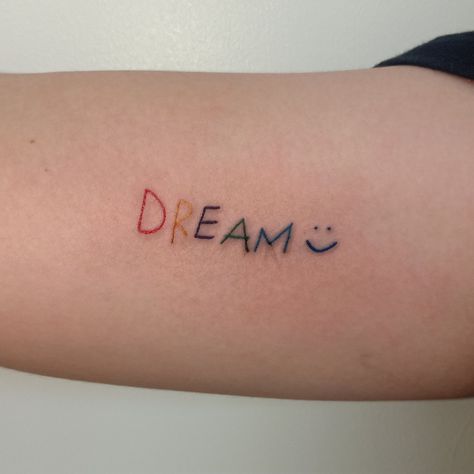 Haechan Inspired Tattoo, Dpr Inspired Tattoo, Nct Dream Inspired Tattoo, Wayv Tattoo Ideas, Haechan Tattoo Idea, Hello Future Tattoo, Subtle Kpop Tattoos, 5:53 Tattoo Txt, Kpop Tattoo Ideas Nct