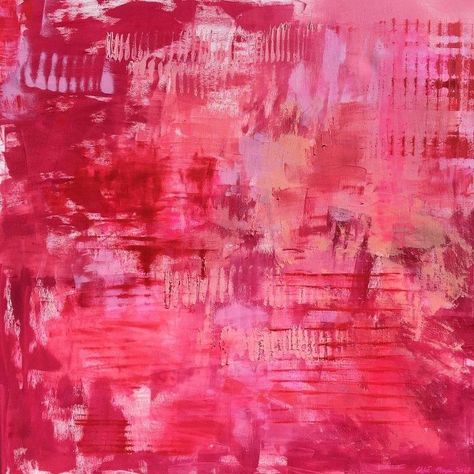 Abstract Oil Painting On Canvas, Pink Artwork, Pink Abstract Painting, Pink Abstract Art, Pink Painting, Abstract Art Inspiration, Paintings On Canvas, Modern Art Paintings, Abstract Oil Painting