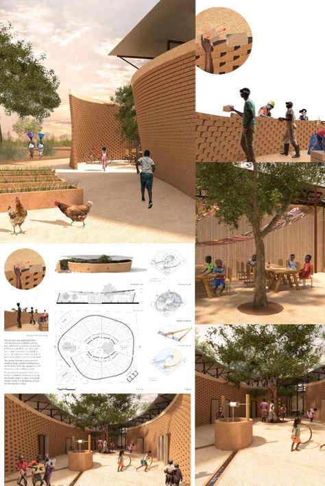 Architecture Portfolio Layout, Campus Design, Ar Technology, Conceptual Architecture, Building Process, Architecture Design Sketch, Architecture Model House, Architecture Concept Drawings, Vernacular Architecture