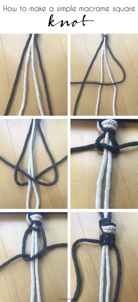 How to make a macrame square knot | How to make macrame | making simple macrame knots #macrame #macrametutorial Wool Friendship Bracelets, Friendship Bracelet Square Knot, Macrame Knot Bracelet, Simple Knot Bracelet, How To Make Wool Bracelets, Macrame Earrings Tutorial How To Make, Wool Bracelet Diy, Diy Macrame Jewelry Tutorials, Wool Bracelet Tutorial