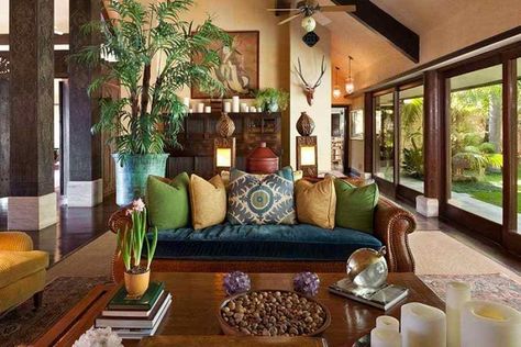 Ethnic Chic… Cross Cultural Design - Cindy Hattersley Design Balinese Interior, Bali Style Home, Tropical Living Room, Balinese Decor, Tropical Living, Modern Asian, Asian Homes, Interior Design Guide, Asian Home Decor