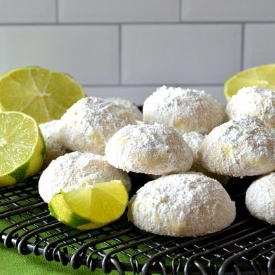 Key Lime Cookies, Traditional Christmas Cookies, Key Lime Juice, Snowball Cookies, Taste Test, Sauce Tomate, Lime Pie, Fun Cookies, Limes