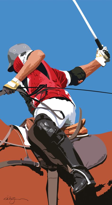 Polo Painting, Polo Ideas, Michelle Baker, Bella Sara, Equestrian Events, Sport Of Kings, Scrapbook Collection, Polo Classic, Gouache Art