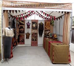 Craft Show Booth Display Ideas | ve sort of adapted my booth development process around the ... Booth Display Ideas, Jewelry Display Booth, Clothing Rack Display, Jewelry Booth, Craft Show Booth, Vendor Booth, Craft Show Displays, Show Booth, Garden Images