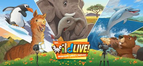 WildLIVE! Theme Setter | RBP VBS 2024 Vbs 2024, Error Page, 404 Error, Bookstore