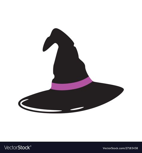 Witch Hat Cartoon, Hat Cartoon, Fall Clipart, Hat Vector, Illustration Cartoon, Cartoon Style, Witch Hat, Cartoon Styles, Adobe Illustrator