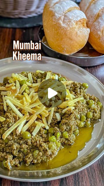 Mumbai Street Food, Ginger Garlic Paste, Mutton Recipes, Spicy Snacks, Cardamom Powder, Green Powder, Minced Meat, Pepper Powder, Coriander Powder