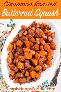 Butternut Squash Recipes Healthy, Healthy Squash Recipes, Butternut Squash Recipes Roasted, Butternut Recipes, Vegetable Side Dish, Butternut Squash Recipes, Cinnamon Recipes, Vegetable Side, Veggie Side Dishes